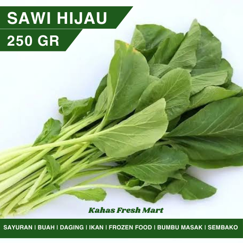 

Sawi Hijau Caisim Sosin Segar 250 gr