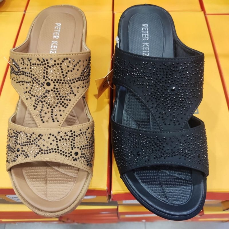 sandal wedges peter keiza sangat ringan dan empuk