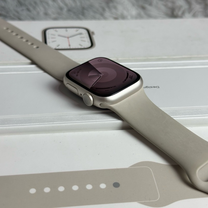 Apple watch iwatch series 8 41mm starlight ex ibox