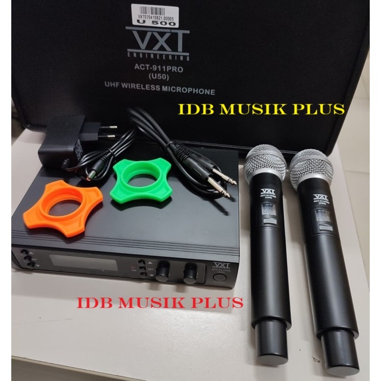 Mic Wireless VXT U500 U50 U 500 U 50 Dual Handheld Original