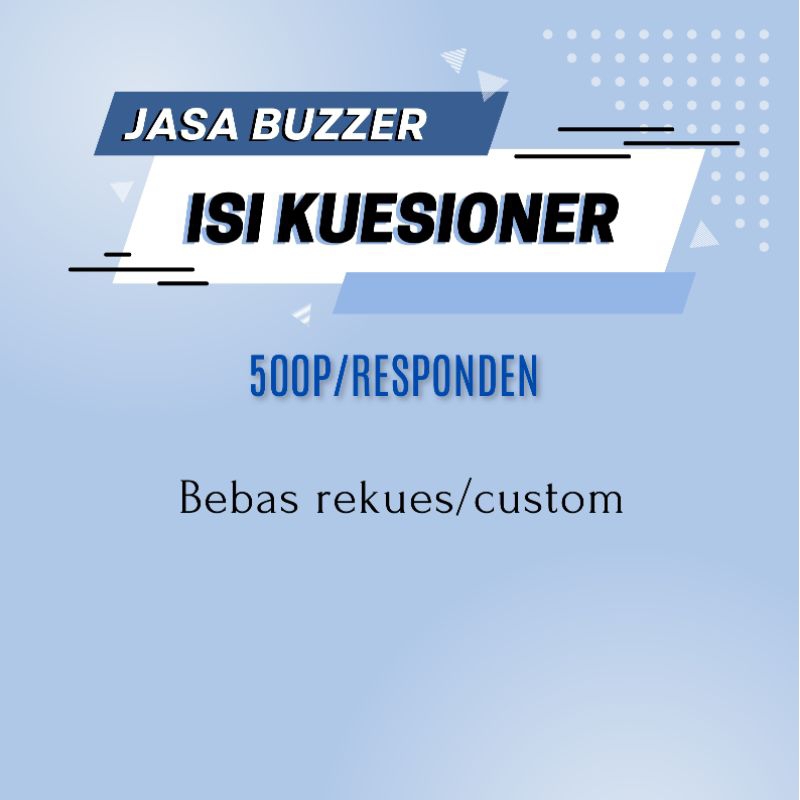 JASA ISI KUESIONER