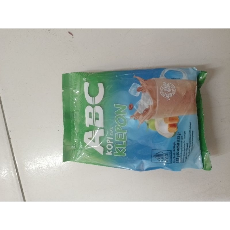 

ABC Kopi Rasa Klepon @25gr isi 5 sachet