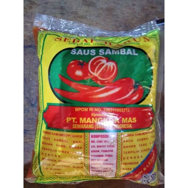 

Saus Sambal Sedap Harum cap Mangkok 630ml