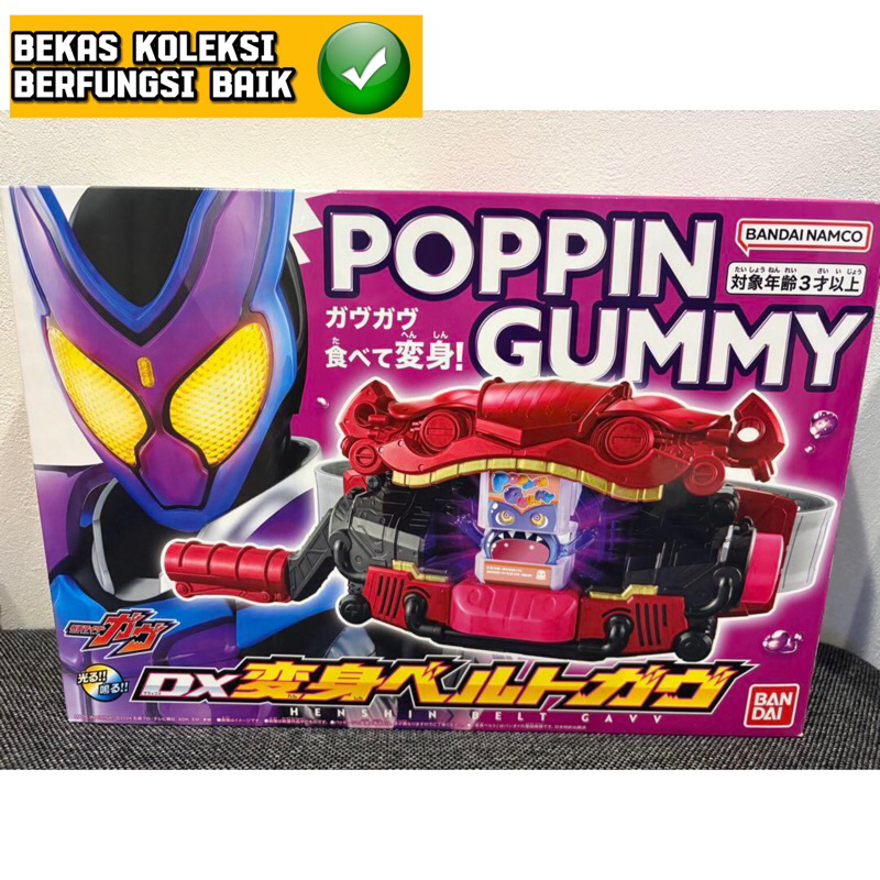 Dx Belt Kamen Rider Gabu Gavv Poppin Gummy Driver