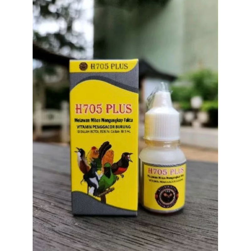 h705 plus (vitamin penggacor burung harian & burung lomba)