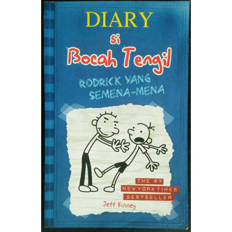 Diary Si Bocah Tengil - Rodrick Yang Semena-mena < Jeff Kinney < Atria, 2010.(bekas, original)