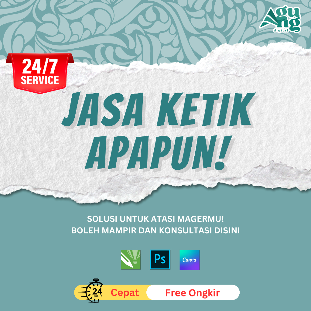 JASA KETIK APAPUN | JASA KETIK MAKALAH DLL