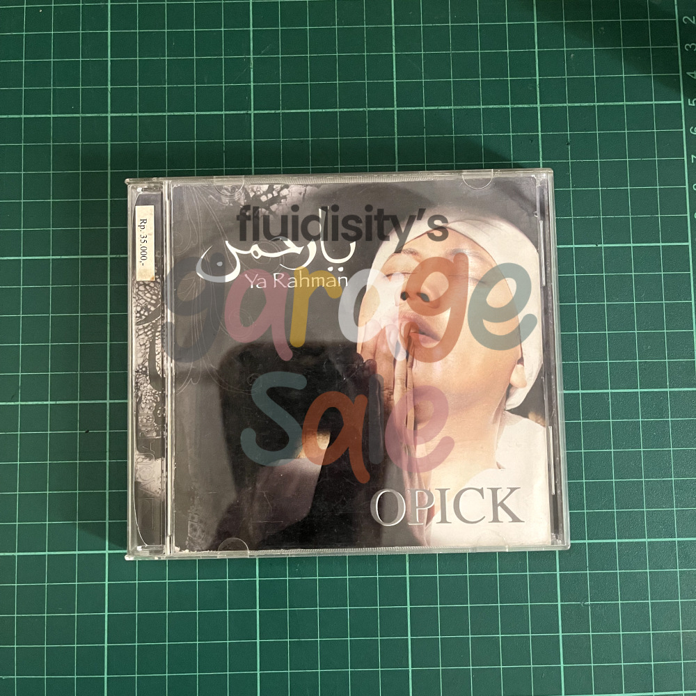 [PRELOVED] album CD musik OPICK YA RAHMAN