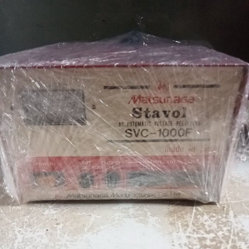 stavol Matsunaga original -AC Automatic VOlTAGE SVC-1000f