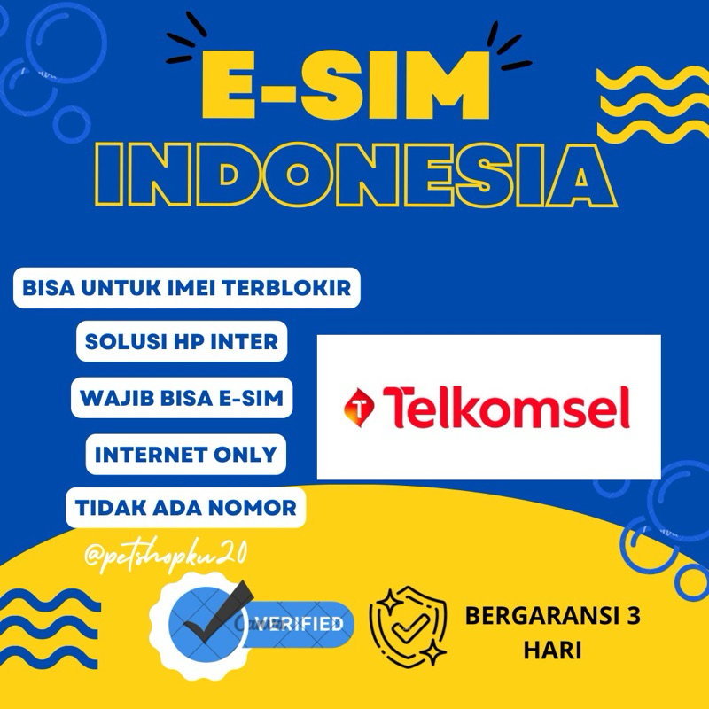 [ESIM TELKOMSEL] ROAMING SOLUSI INTER TERBLOKIR