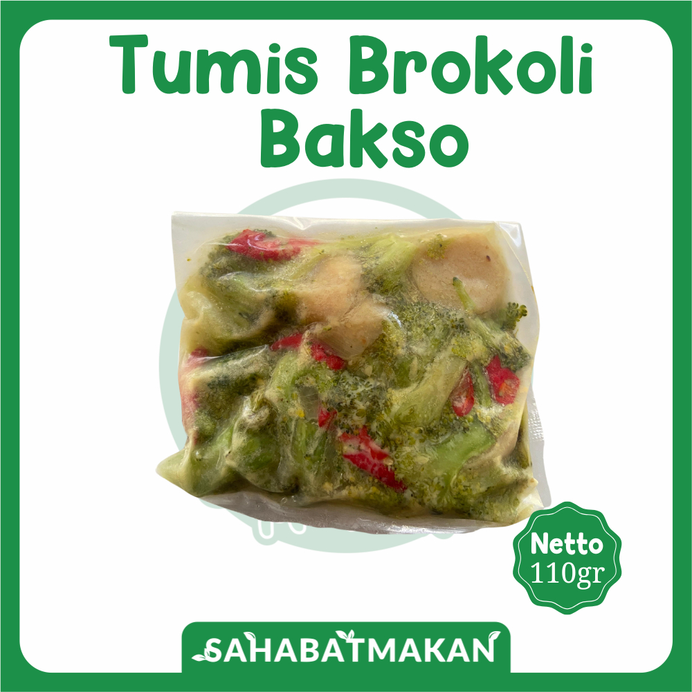 

Seporsi Lauk Tumis Brokoli Bakso