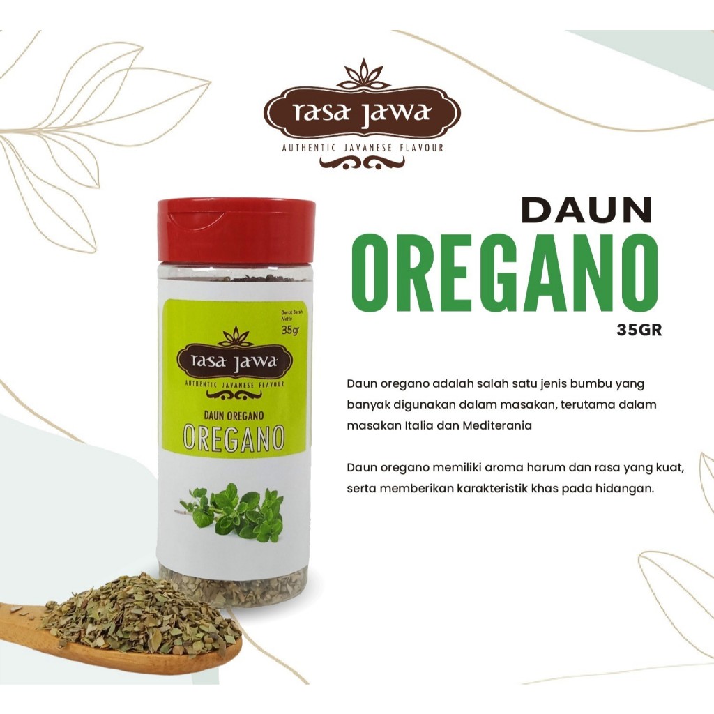 

RASA JAWA OREGANO 35GR