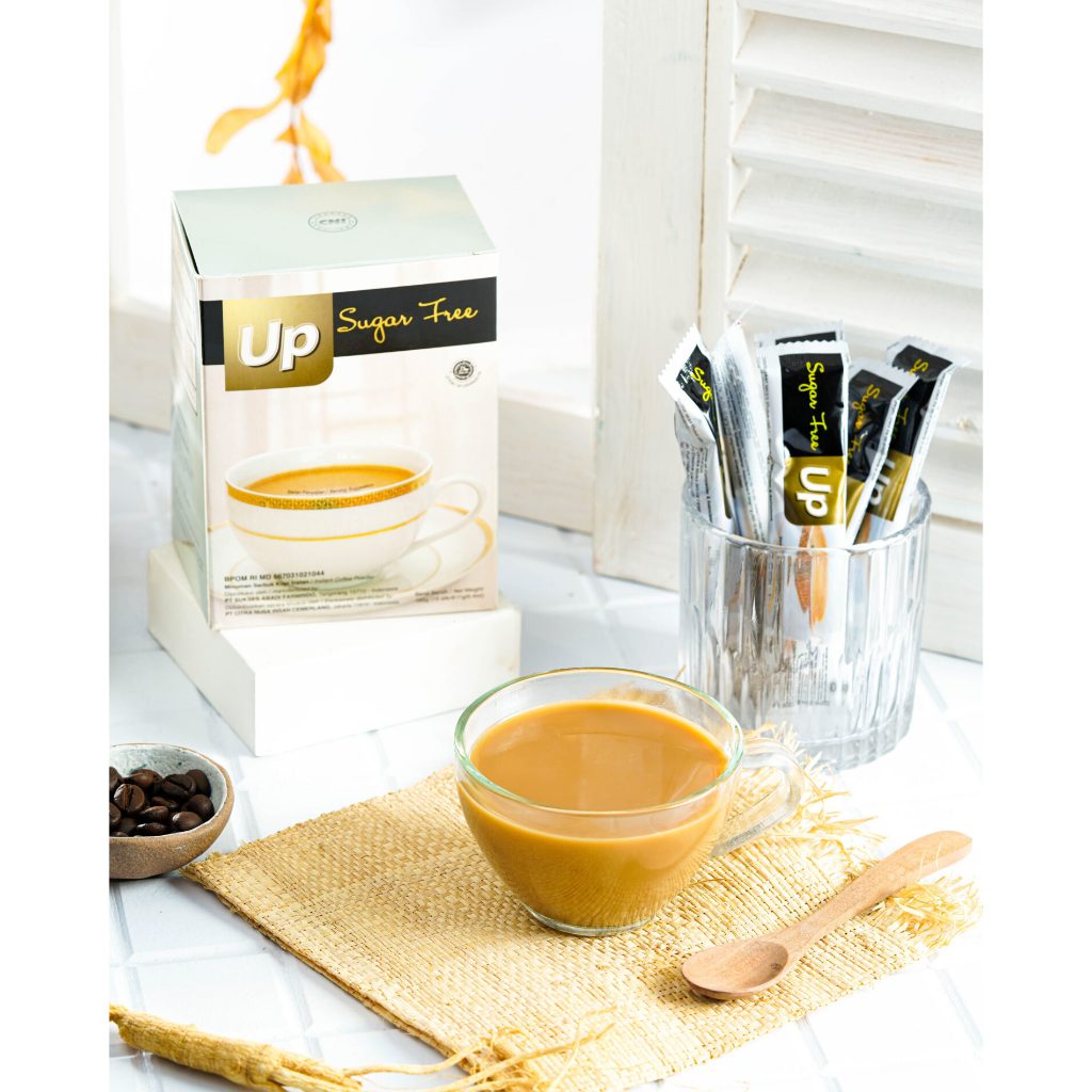 

CNI Up Ginseng Coffee Sugar Free Isi 15 Stik @11gr