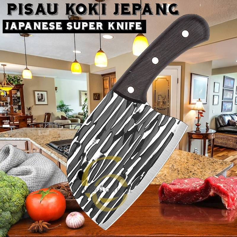 PISAU KOKI JEPANG / PISAU DAPUR SUPER TAJAM / JAPANESE SUPER KNIFE / PISAU DAPUR JEPANG