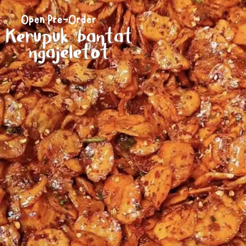 

Kerupuk Seblak bantet pedas Original 1 kg