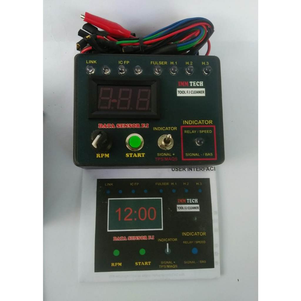 Multitester INJEKSI 14IN1 | Tester injector | Scanner Manual FI