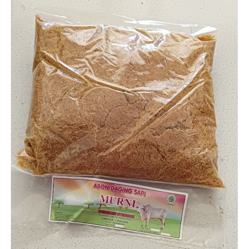 

Abon sapi merek Murni kemasan 1kg