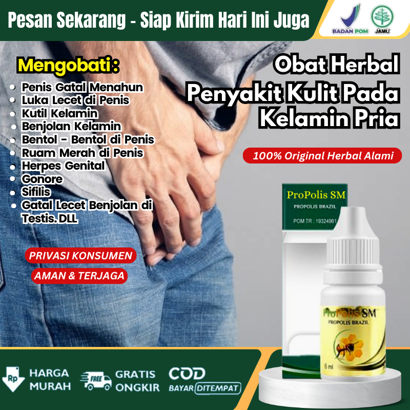 Obat Untuk Luka di Penis 100% Alami Aman BPOM - Obat Penis Lecet, Sariawan di Penis, Penis Perih, Pe
