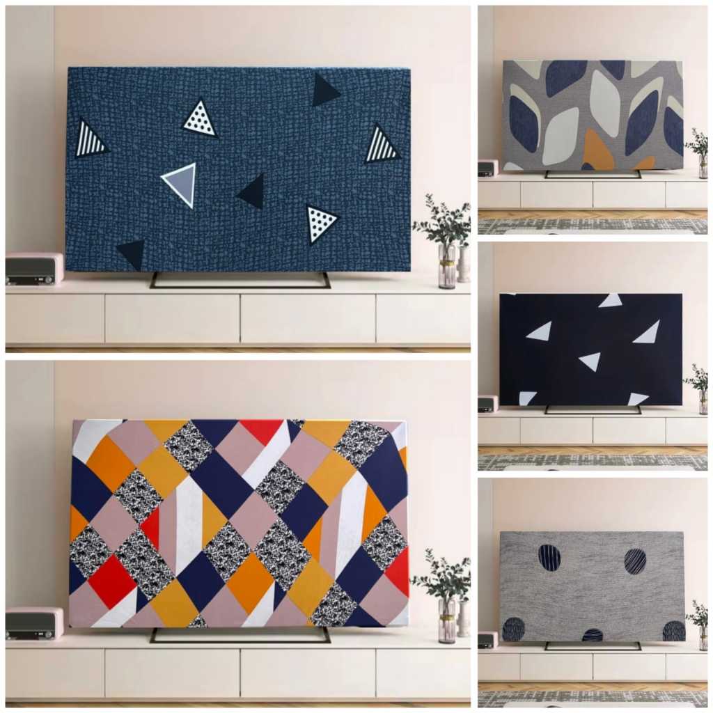 RB Sarung Penutup TV Layar Monitor / Cover Monitor Komputer / Elastis