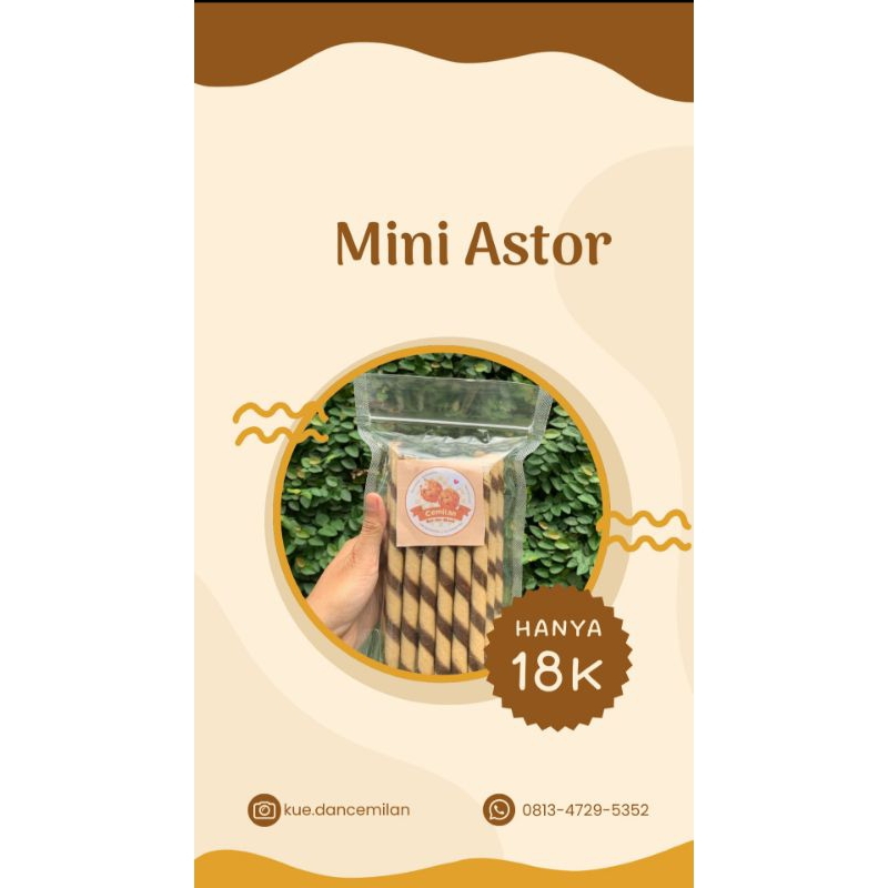 

Mini Astor Hanya 18k