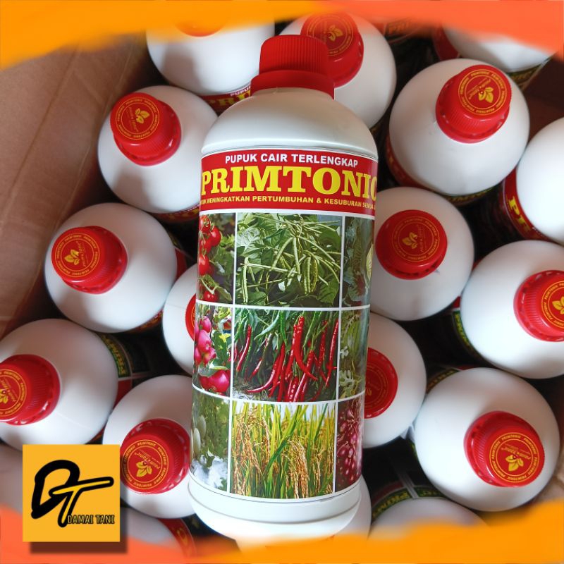 Pupuk Cair terlengkap Primtonik isi 1000ml Penyubur akar daun bunga dan buah