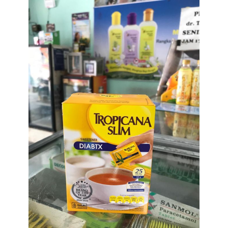 

TROPICANA SLIM DIABTX ( 25 SACHET )