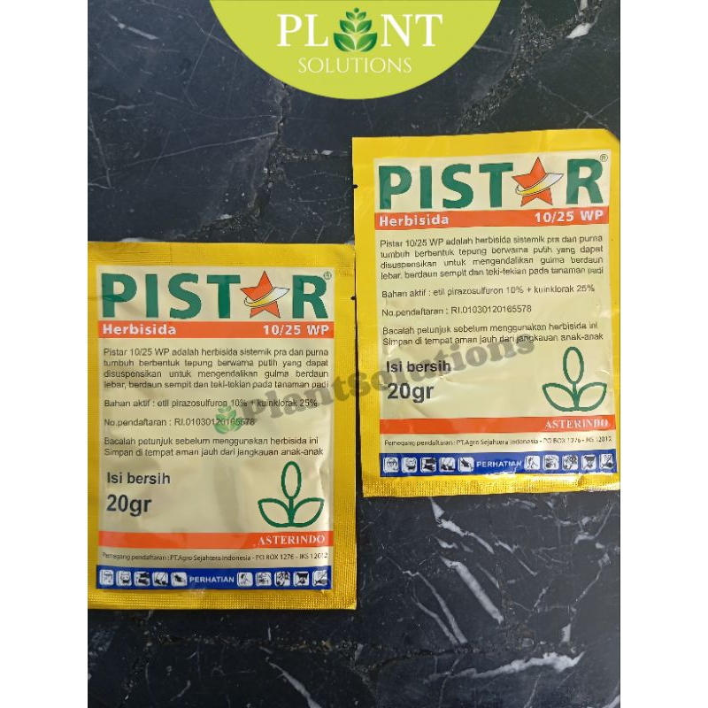 Herbisida Pistar 20GR Mengendalikan Gulma Pada Tanaman Padi