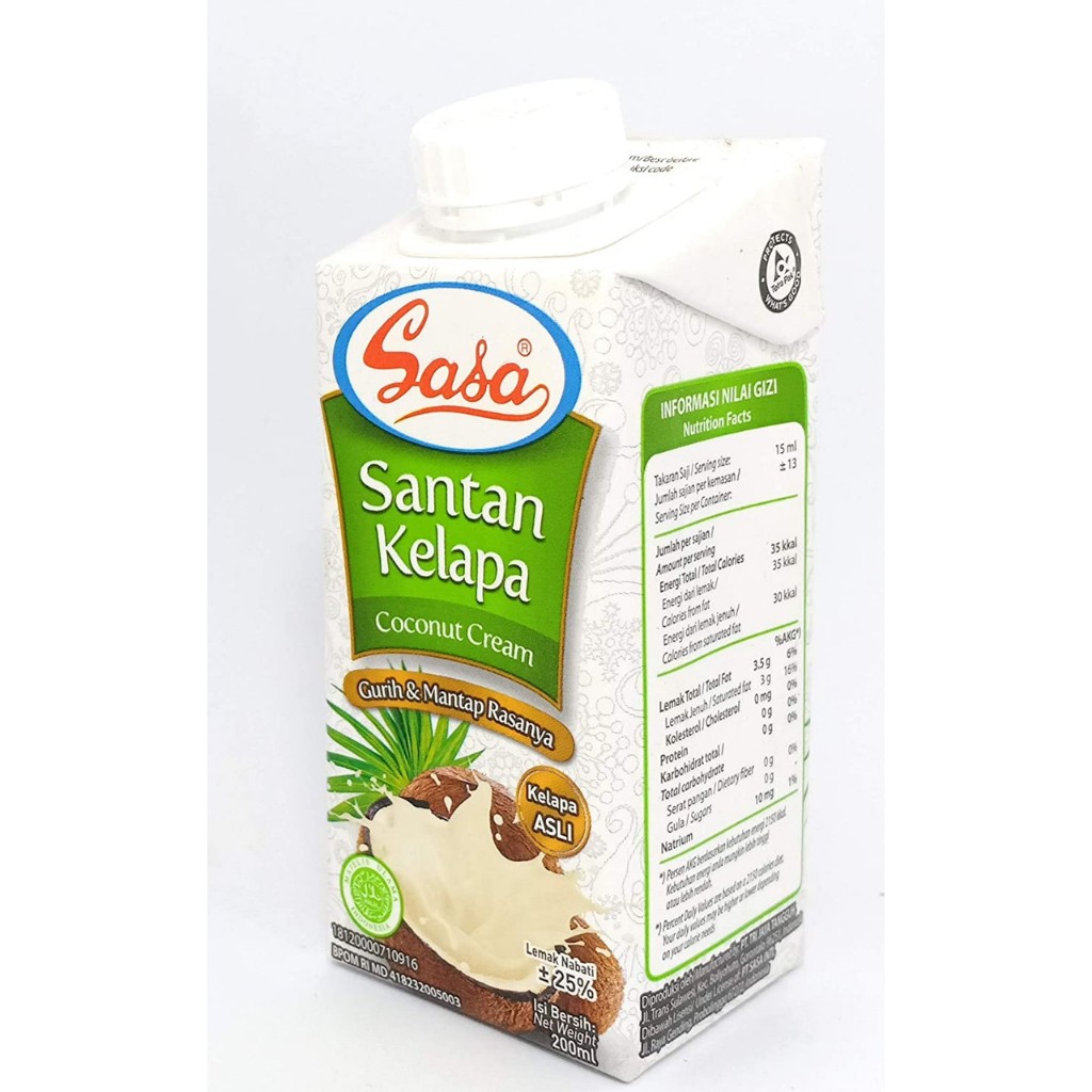

Sasa Santan Kelapa 200 ml
