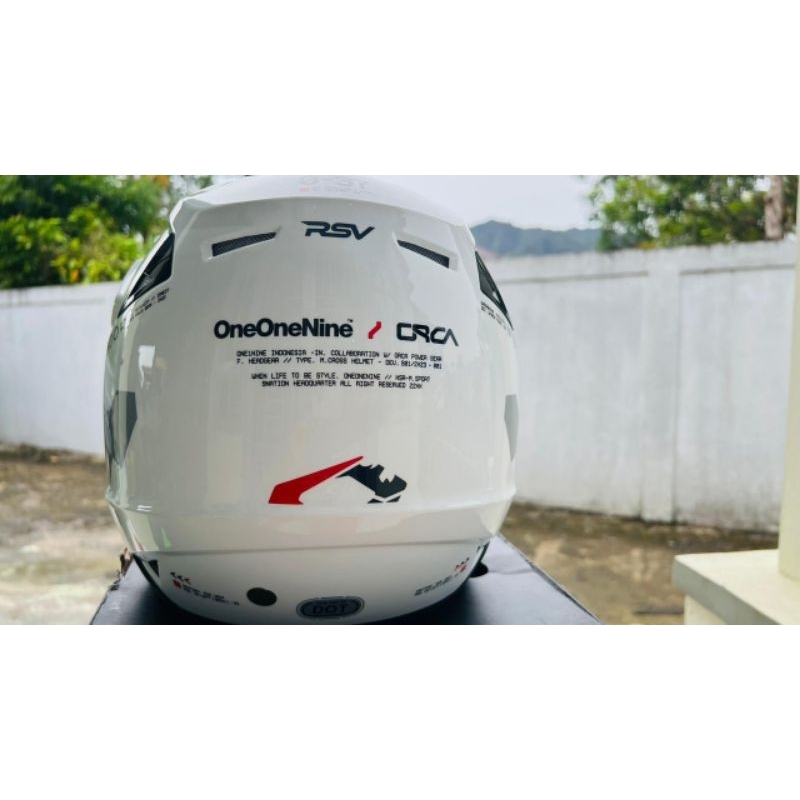 helm rsv orca th-9 reapers oneonenine limited edition barang langka new original ukuran (L)