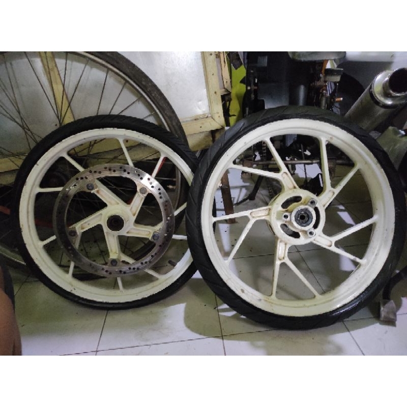 Velg Velk Pelek Satria Fu Original Full Set