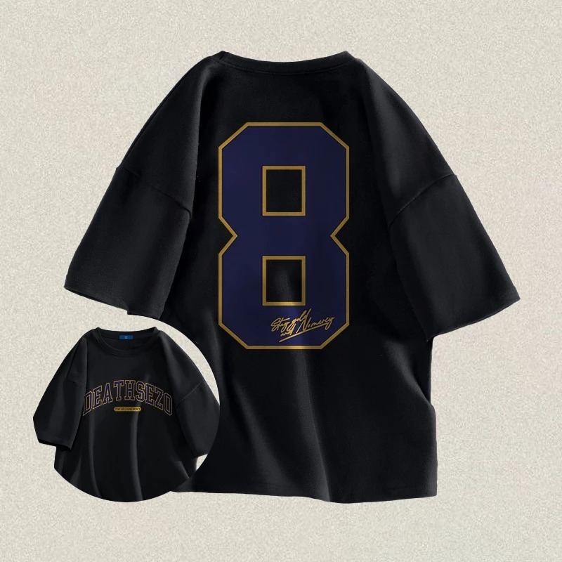 RENELLE Kaos Streetwear T-Shirt Pria Baju Kaos Distro Cowok | Kaos Motif Pria Keren Sablon NO.8 Prin