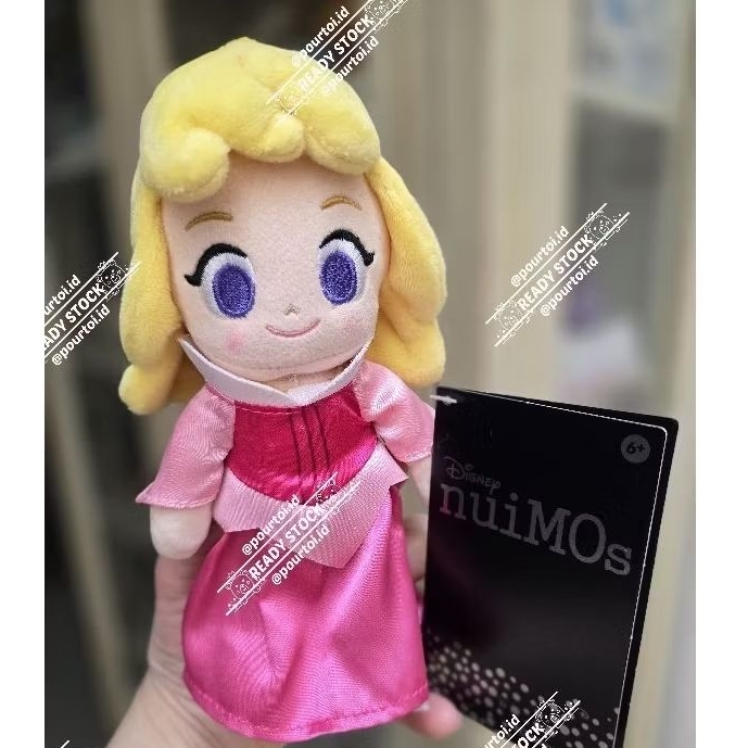 NUIMOS DISNEY Princess Aurora Cinderella Moana Tiana Jasmine Belle Anna Ariel Rapunzel Snow White