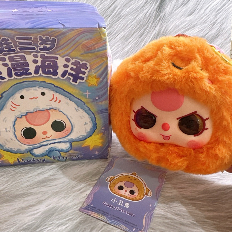 BABY THREE OCEAN - CLOWN FISH IKAN NEMO MATA AIR SPECIAL UNGU