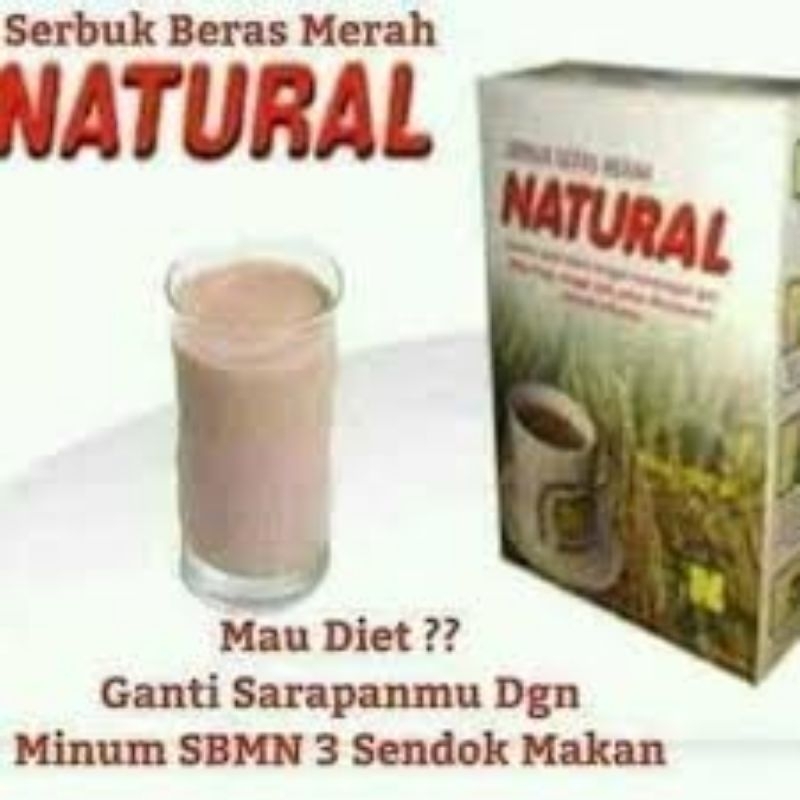 

serbuk beras merah 250gram