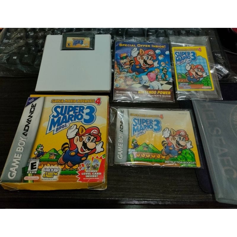 Super Mario Bross 3 - Super Mario Advance 4 Gameboy Advance Original