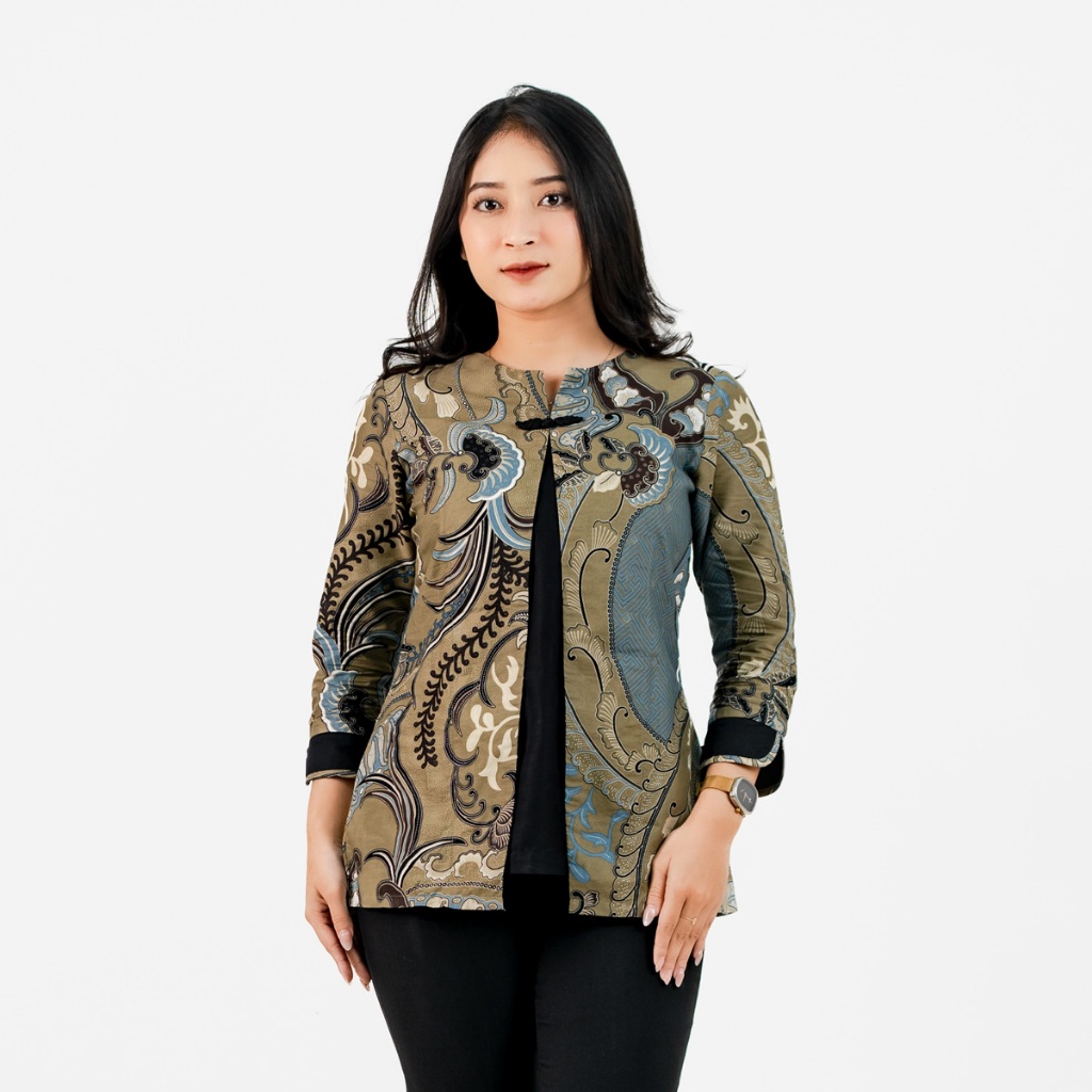 My Aksa Batik Wanita Blouse Nora Nollan