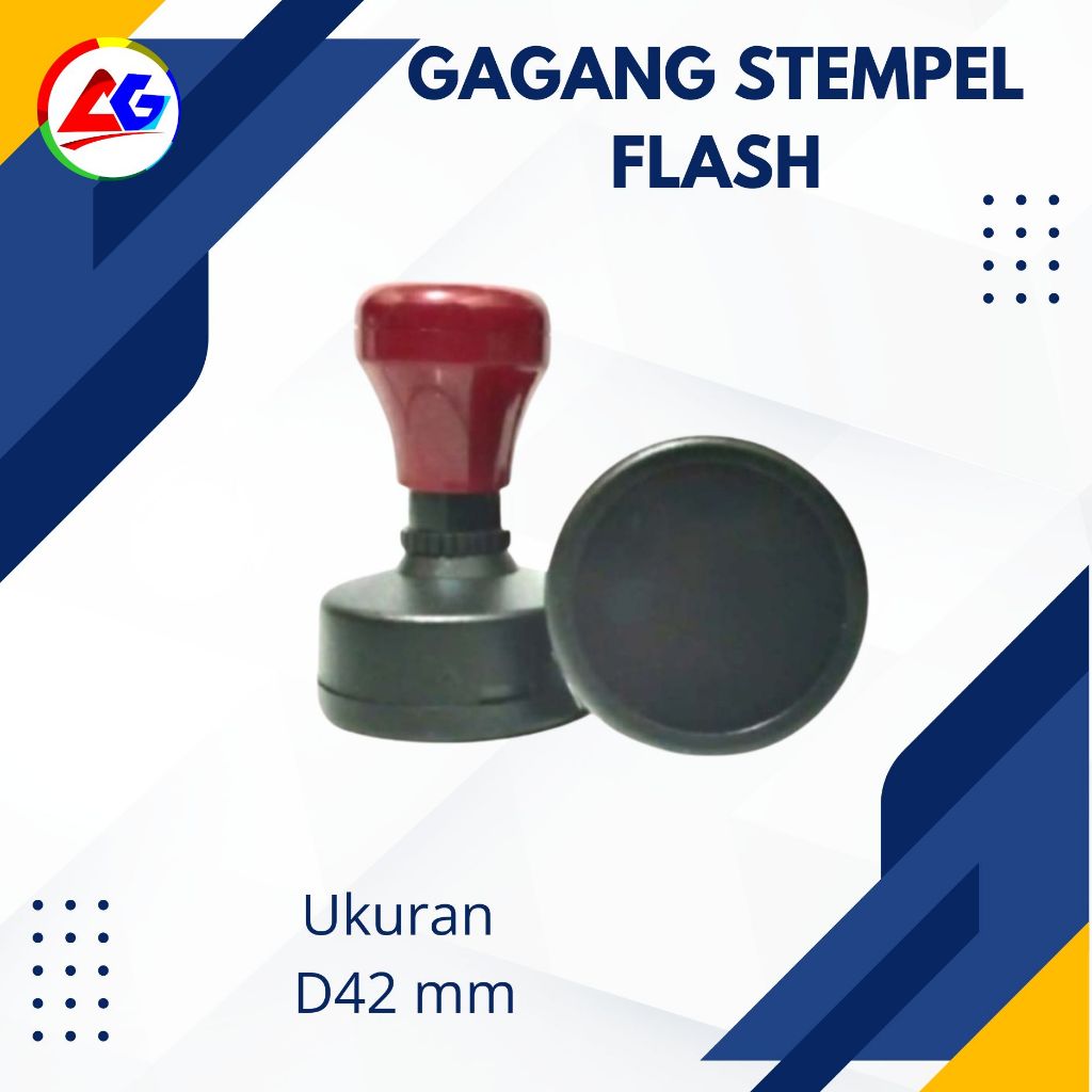 

Amelia Grafika CBO 42 - Gagang stempel flash otamatis bulat