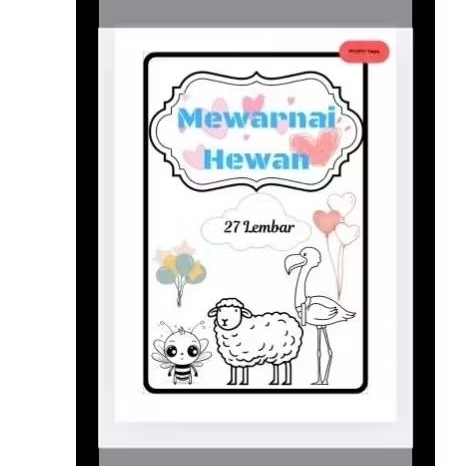 

Printable Mewarnai Hewan Untuk Anak