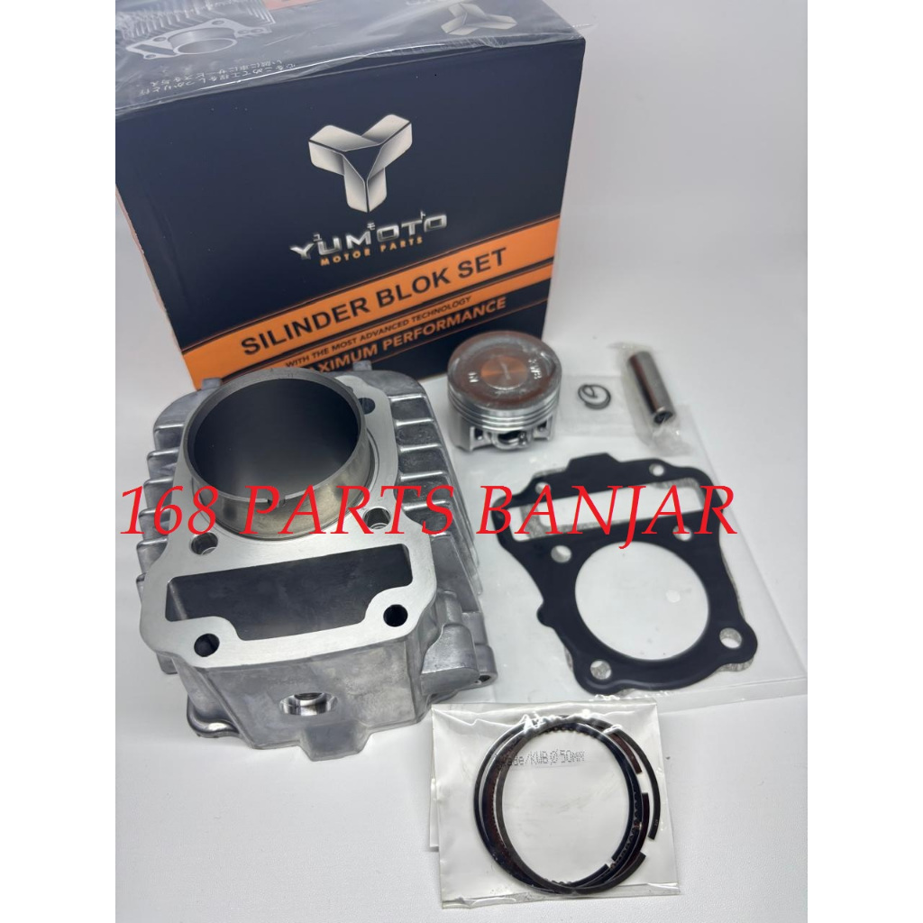 Ymt Yumoto Kas Cylinder Silinder Kit Blok Set Poring Honda Blade / Revo Absolute / Kwb (50mm)
