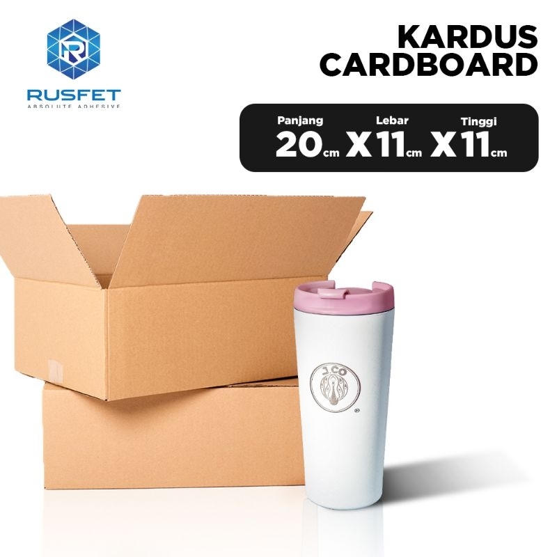 

Kardus Packing Karton Box 20x11x11CM 20x15x10CM Dus Single Layer Coklat Polos Tebal Termurah - Rusfet