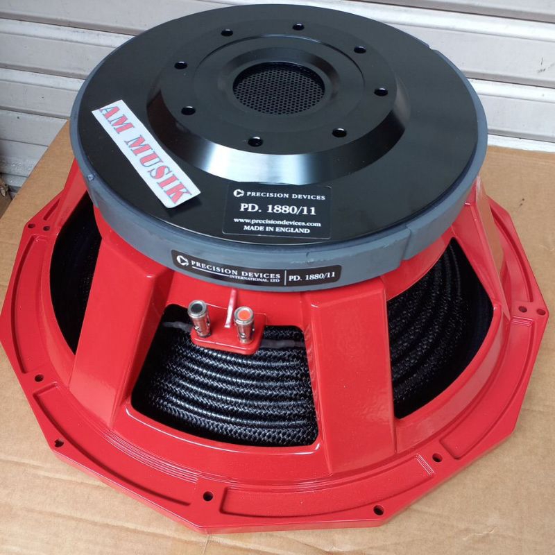 SPEAKER COMPONENT PRECISION DEVICES PD1880 II CARBON VC 5 INCH PD 1880 II PD1880/II
