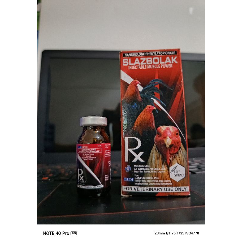 DOPING AYAM IMPOR SLAZBOLAK  10 ML INJECTION / SUNTIK