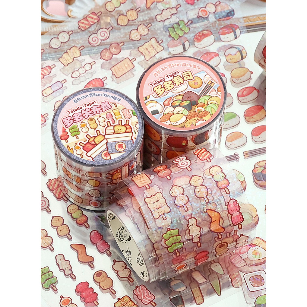 

Sticker Pet Roll Hologram Telado-Tapes MSJD