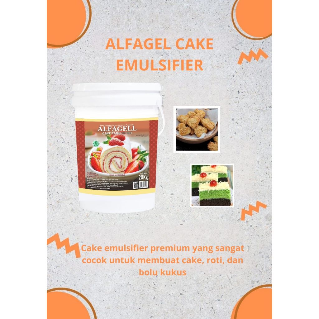 

Alfagel cake emulsifier 20 kg