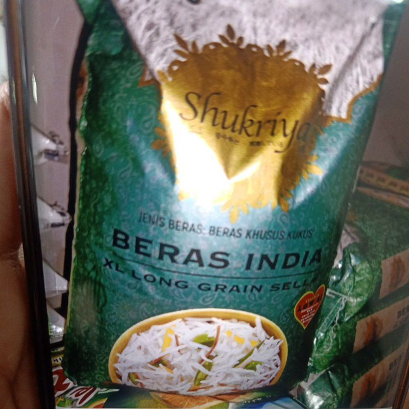 

Beras basmati cap merek syukriya 25kg-free ongkir
