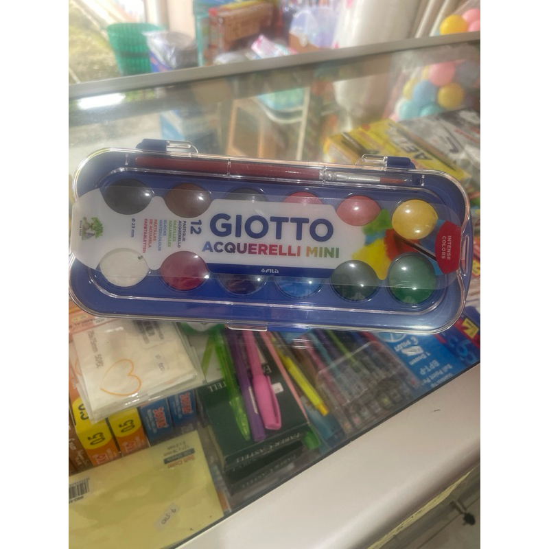

Giotto Acquerelli Mini Set 12 warna