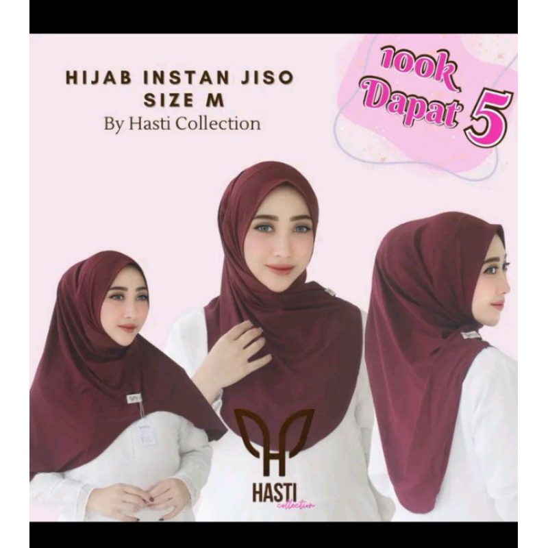 Hijab Jisoo By Hasti Collection UK M ,hijab instan