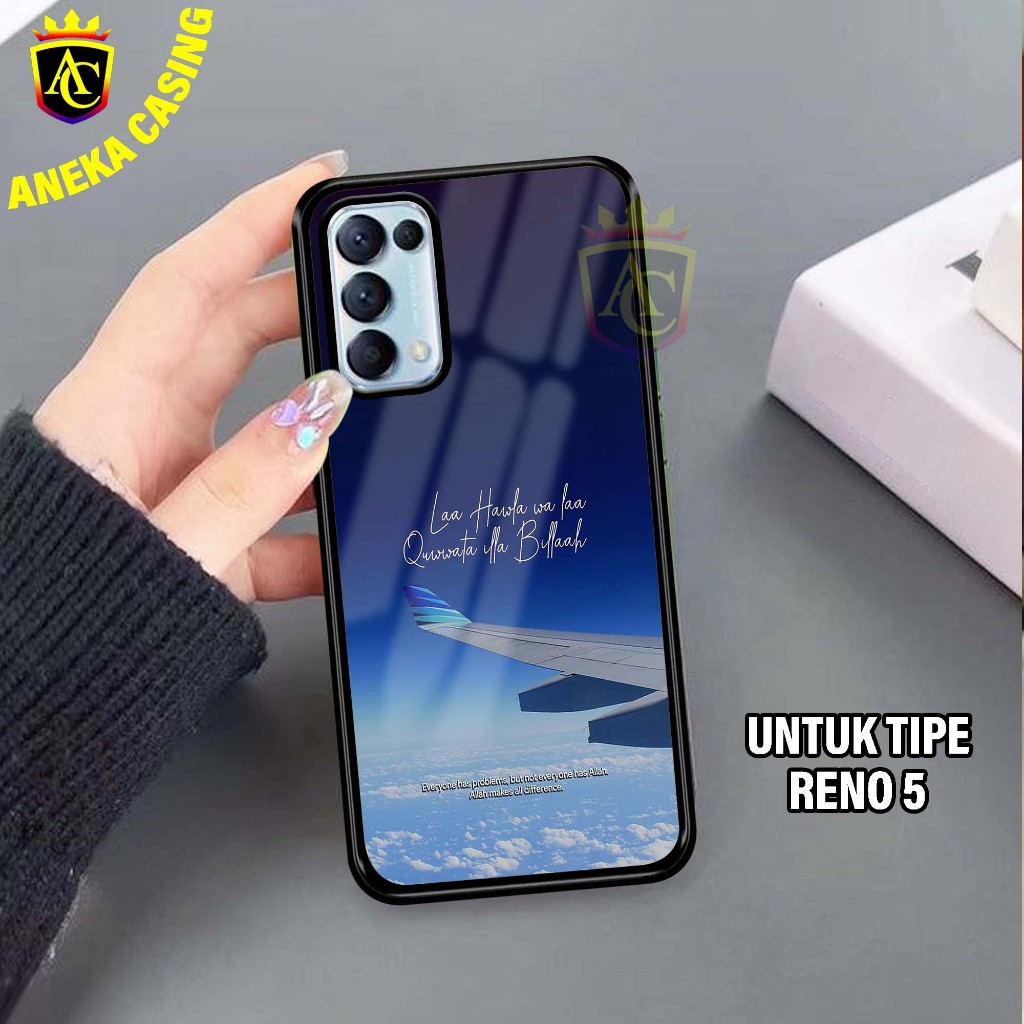 Case Oppo RENO 5- Hardcase Glossy casing Hp oppo RENO 5 Terbaru [Motif - QUOTES] - Aneka Case Mengki