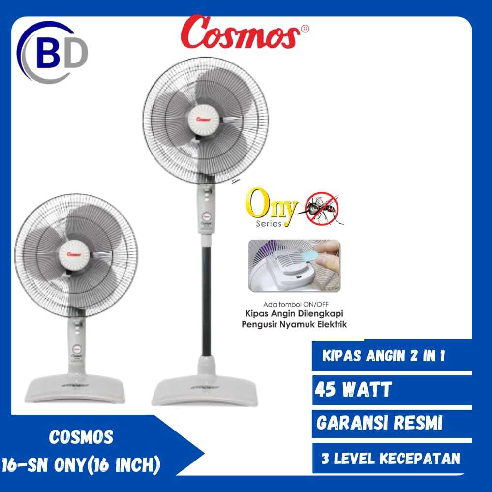 Kipas Angin Cosmos 16 SN ONY Kipas 2 fungsi