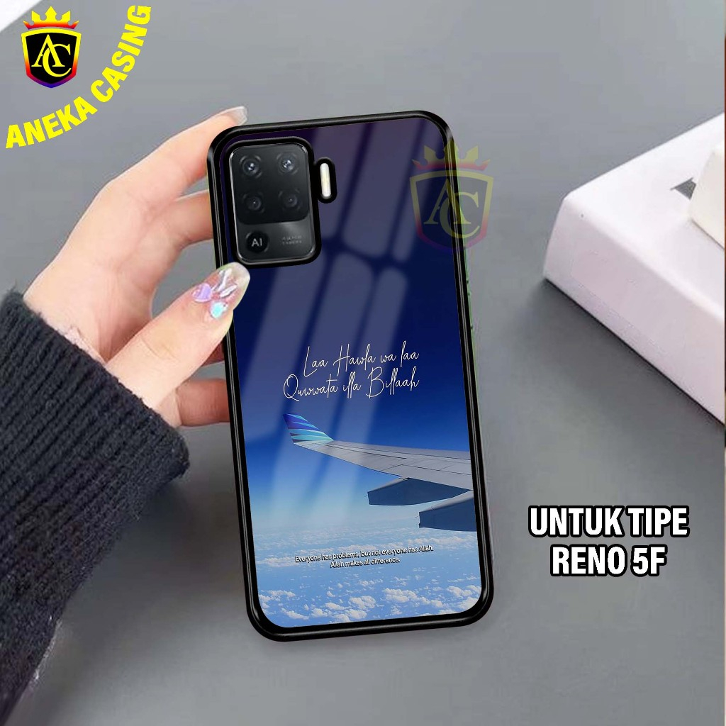 Case Oppo RENO 5F- Hardcase Glossy casing Hp oppo RENO 5F Terbaru [Motif - QUOTES] - Aneka Case Meng